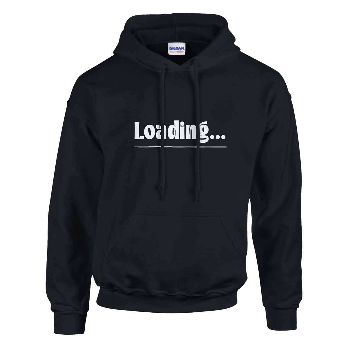 Felpa con cappuccio unisex " LOADING "