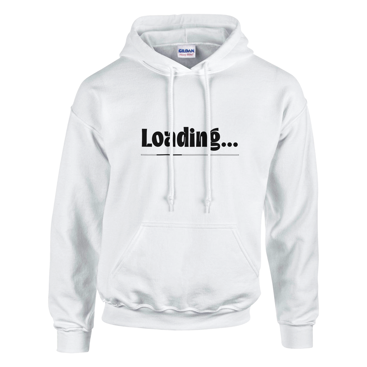 Felpa con cappuccio unisex " LOADING "